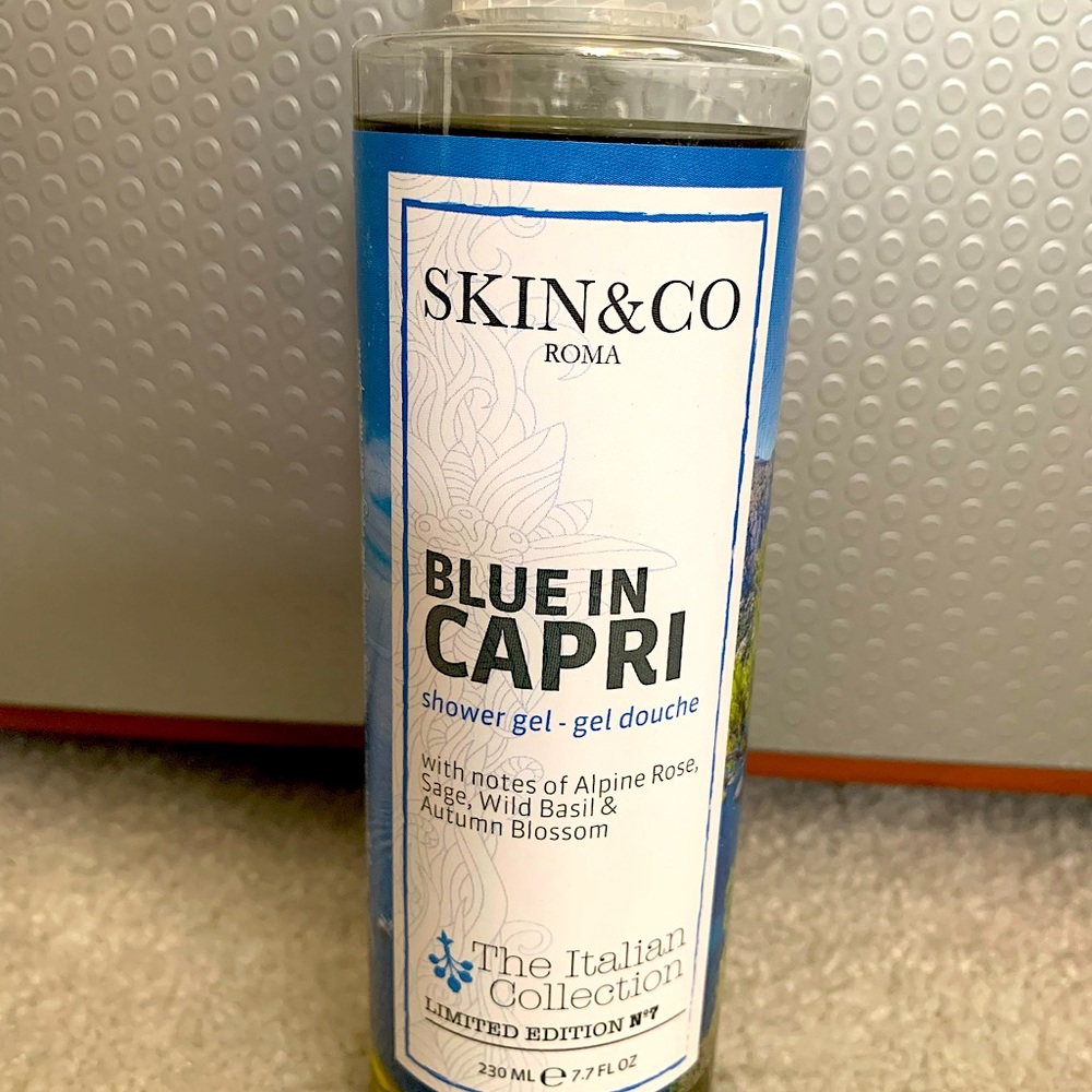 SKIN&CO Roma Blue in Capri, Shower Gel